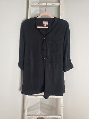 Show Me Your mumu Women's Medium Horton Romper Black